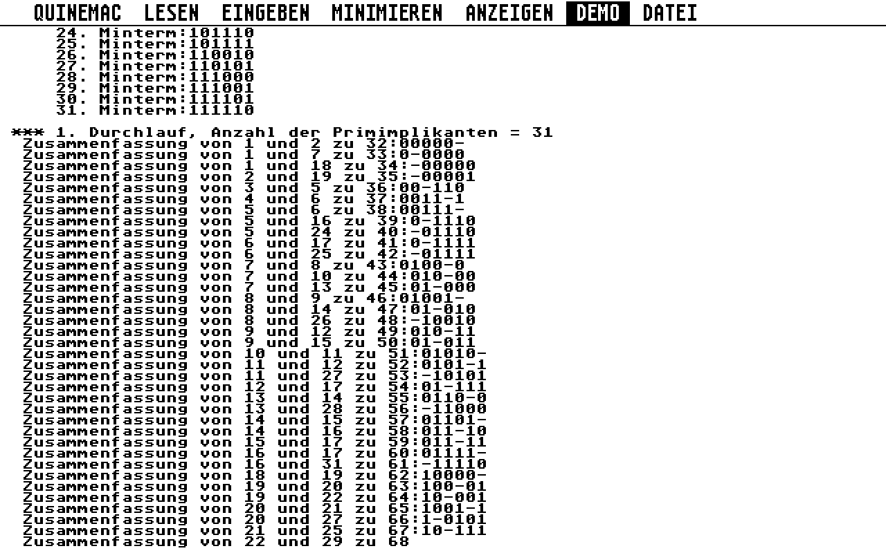QuineMac atari screenshot